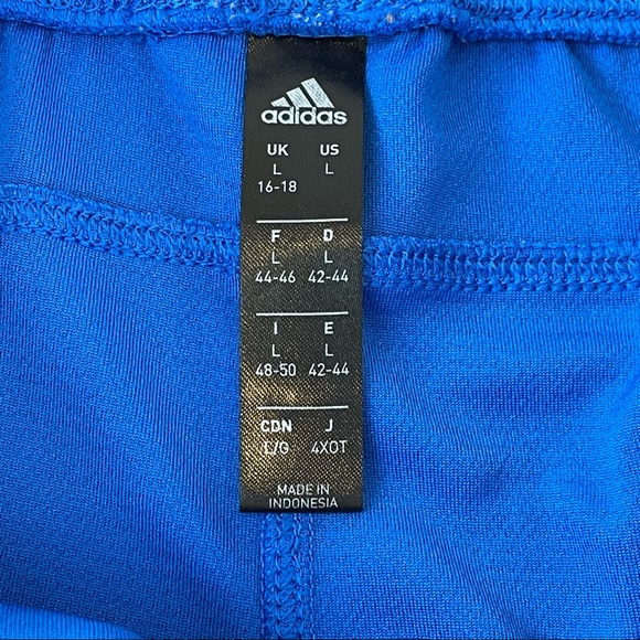 Adidas Women's Pacer Knit Shorts Size L - Picture 6 of 14